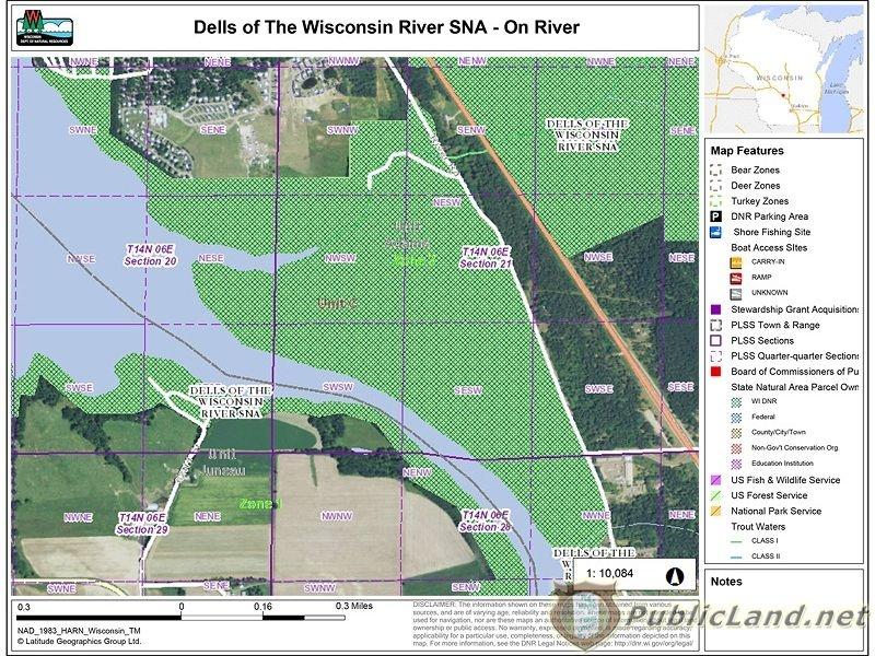 D 800X533 Dells of The Wisconsin River SNA   On River Adams County