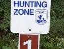 No Hunting Zone Area